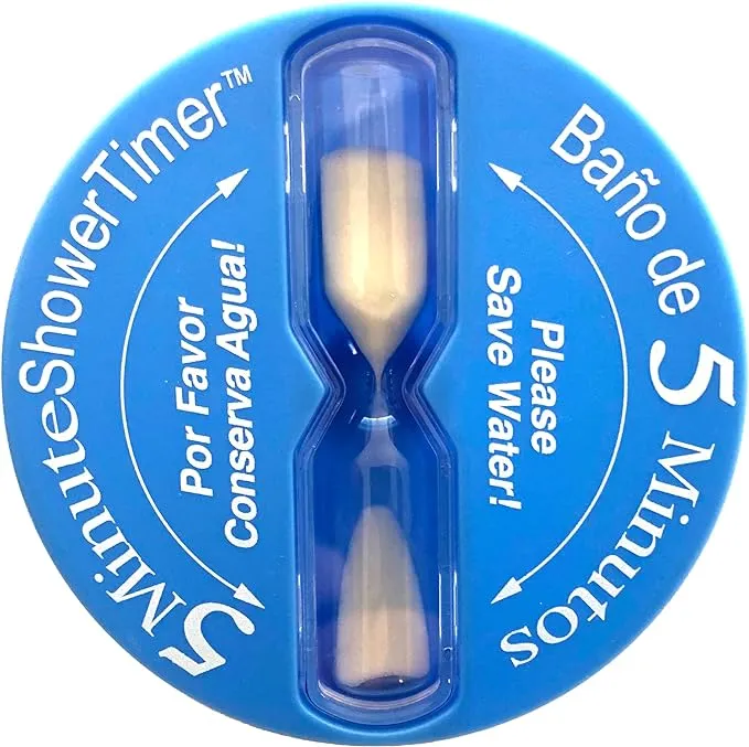 Five Minute Shower Timer Hot Water Saver Sand Timer (1)