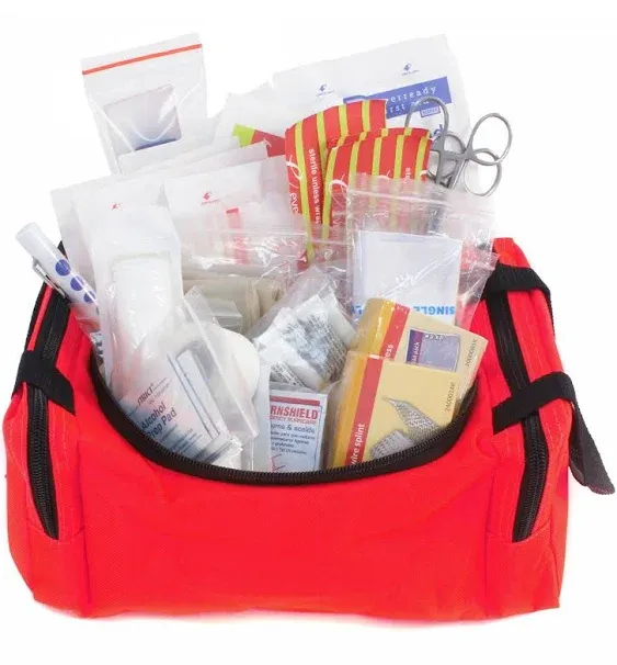 Dixie EMS First Responder Fully Stocked Trauma First Aid Kit