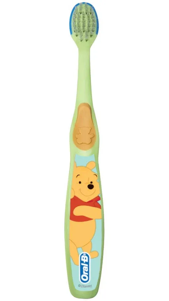 Oral-B Baby Manual Toothbrush Pooh Characters 0-3 Years Old Extra Soft Characters Vary