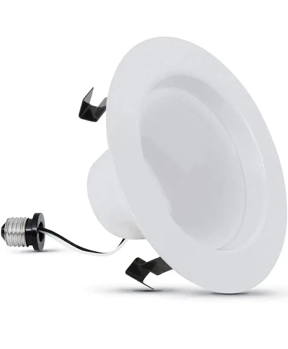 Feit Electric Enhance Bright White 4 in. W Aluminum LED Dimmable Recessed Downlight 75 W