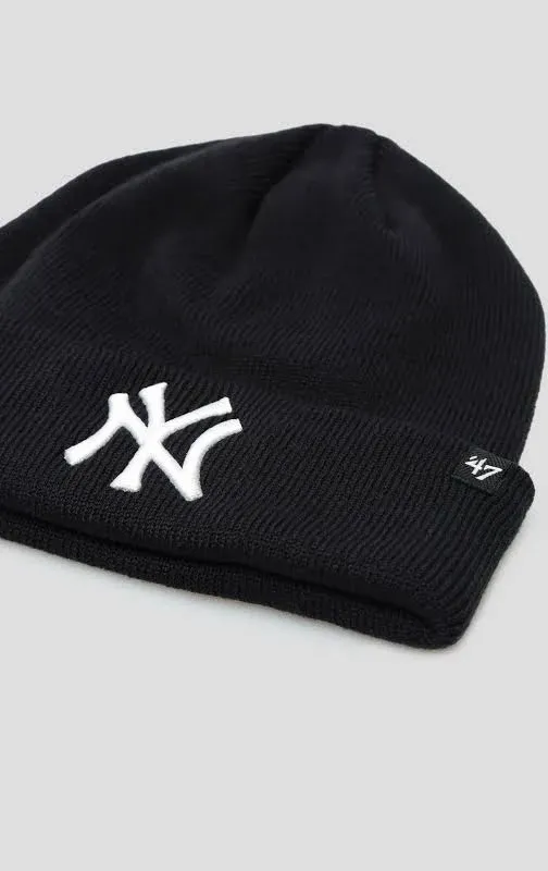 47 Brand New York Yankees Raised Cuff Knit - Navy