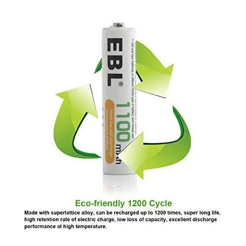 EBL AA AAA Rechargeable Battery Charger