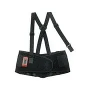 Ergodyne ProFlex® 2000SF High-Performance Back Support, Large, Black | Staples