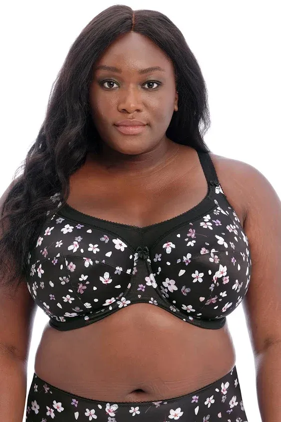 Goddess Plus Size Kayla Underwire Full Cup Bra, GD6164 - Dark Leopard - Size 48I