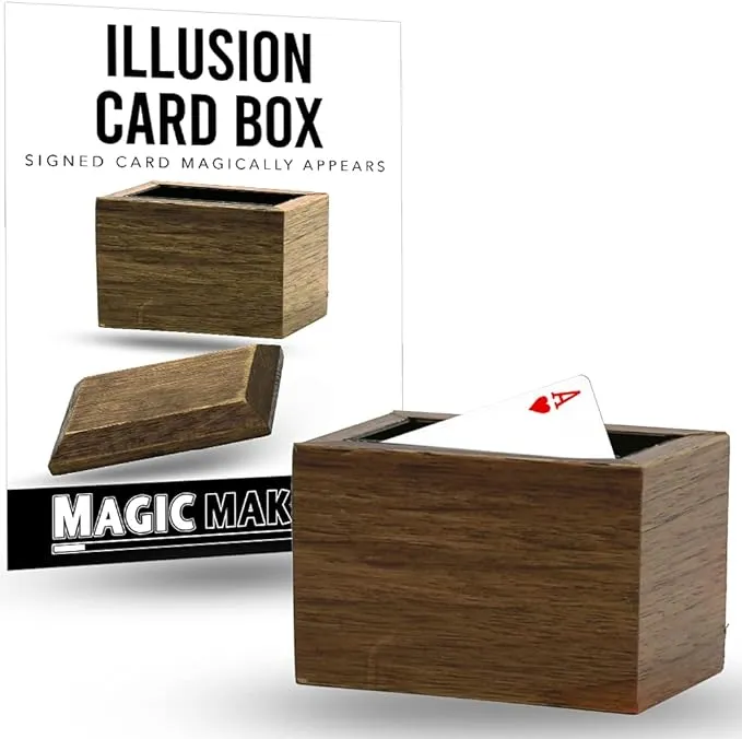 Magic Makers Illusion Card Box Pro Level Magic Effect