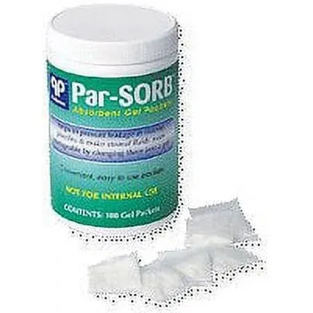 Parthenon Par-Sorb Gel Packets, 100 Gel Packets