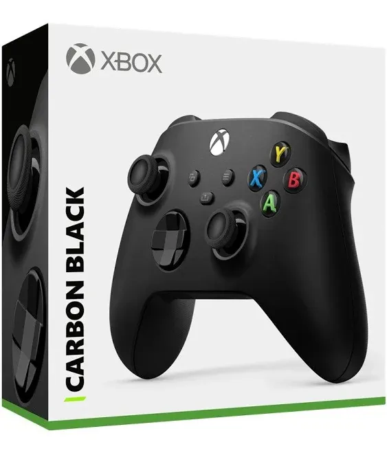 Microsoft Xbox Core Wireless Controller 2-Pack Bundle – Carbon Black – Xbox Series X|S, Xbox One, and Windows Devices