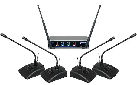 VocoPro 16-Channel UHF Digital Wireless Conference System