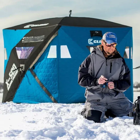 Clam X-500 Thermal Lookout Hub Ice Shelter