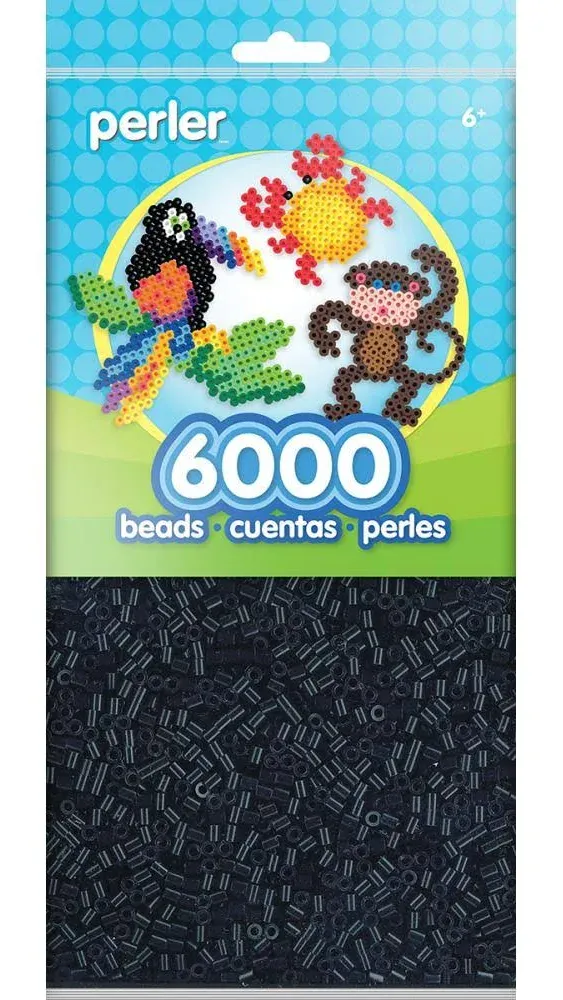 Perler Beads 6,000 / Pkg-Grey