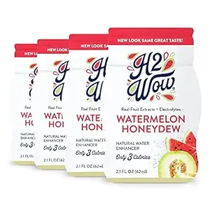 H2wOw Water Enhancer Drops – Organic & Natural Extracts of Real Fruit - A Hint of ...