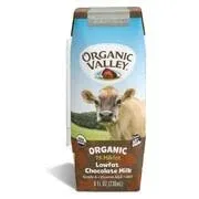 Organic Valley Aseptic Chocolate Milk 8 Fluid Ounce