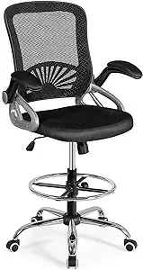 Giantex Drafting Chair, Black