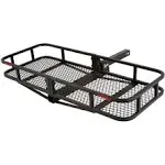 Apex CCB-F4820-DLX 48" Long Steel Basket Folding Hitch Cargo Carrier