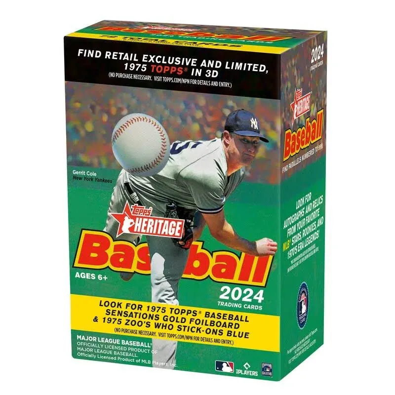 Topps Heritage Baseball Blaster Box