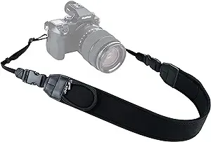 JJC NS-Q2 Extra Wide Comfort Neoprene Neck Strap with Quick Release NSQ2 Pro NEW