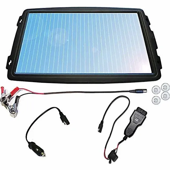 Coleman 3.5 Watt Solar Battery Trickle Charger with OBD-II Connector