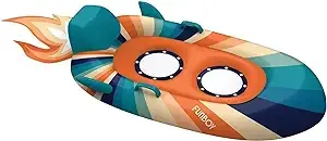 FUNBOY Winter Fun Inflatable 2-Person Snow Rocket Sled New in Box