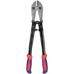 WORKPRO W017006A Bolt Cutter, Bi-Material Handle with Soft Rubber Grip, 24", Chrome Molybdenum Steel Blade