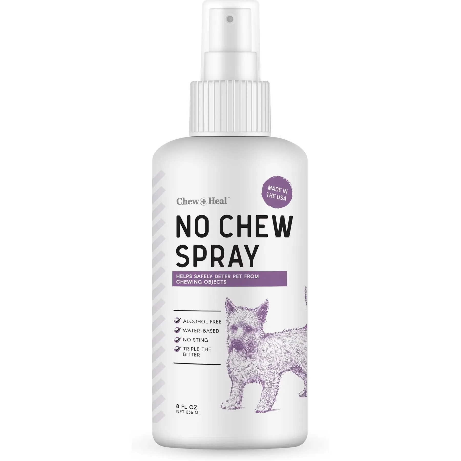 Chew + Heal No Chew Spray for Dogs