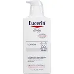 Eucerin Baby Lotion, Fragrance Free, 13.5 fl oz Bottle