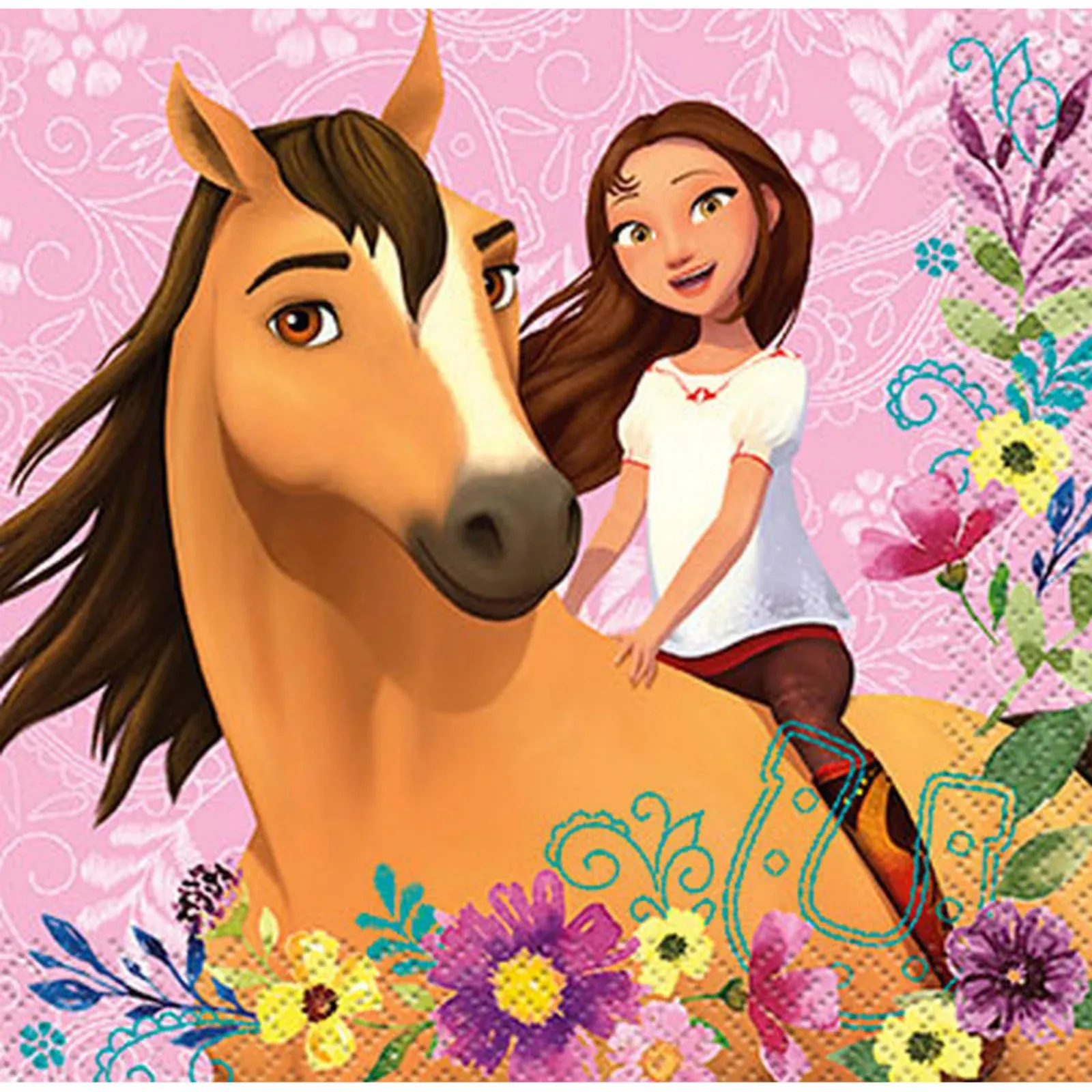 Spirit Riding Free Beverage Napkins (16)