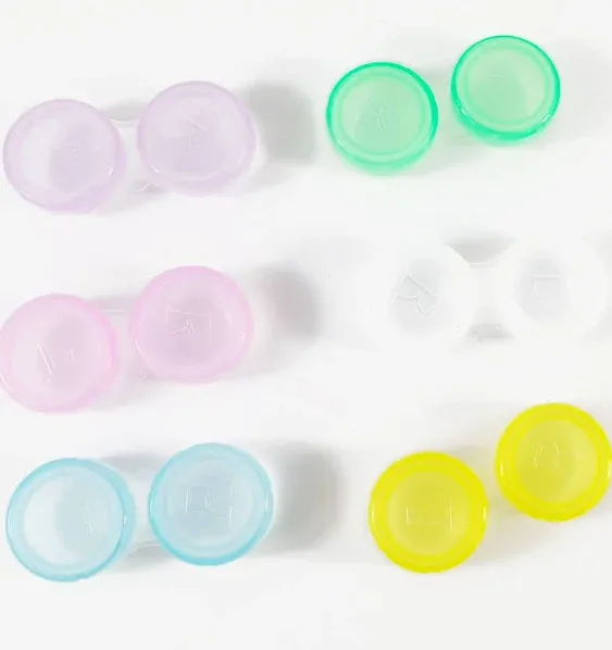 Yoohua 60pcs Colorful Contact Lens Case