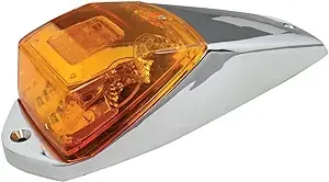 Grand General 77562 Spyder Amber G5K Cab Light Cr Plastic Housing