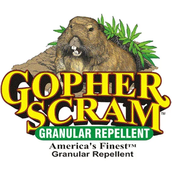 Gopher Scram Granular Repellent, 3.5-Lbs.