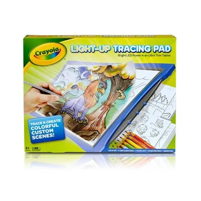 Crayola Blue Light-Up Tracing Pad