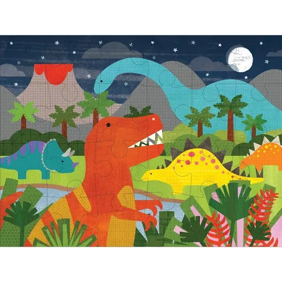 Petit Collage - Dinosaur Kingdom Floor Puzzle