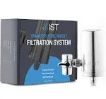 Mist Faucet Filtration System in Stainless Steel, Activated Carbon Fiber, 320 gal. Capacity