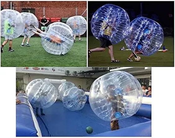 Inflatable Bumper ONE Ball for Adult Kids Bubble Soccer Balls Blow Up Toy Pla...