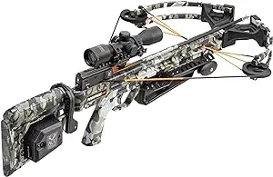 Wicked Ridge by TenPoint Rampage XS Crossbow, Peak XT - 390 FPS - The Ultimate Affordable Hunting Machine - Includes Lighted 3X Pro-View Scope