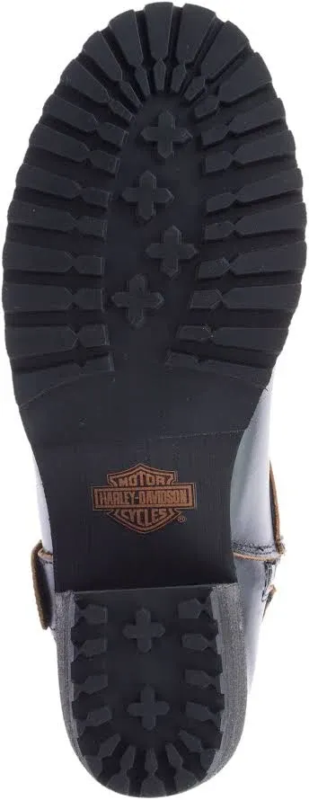 Harley-Davidson Women's Lalanne Harness Motorcycle Boot - Black, 8.5