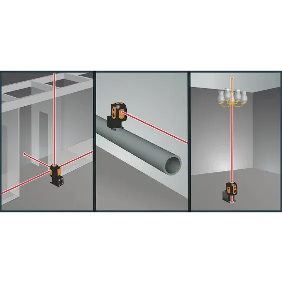 Johnson Level & Tool 40-6680 Self-Leveling 5 Beam Laser Dot, Red, 1 Laser