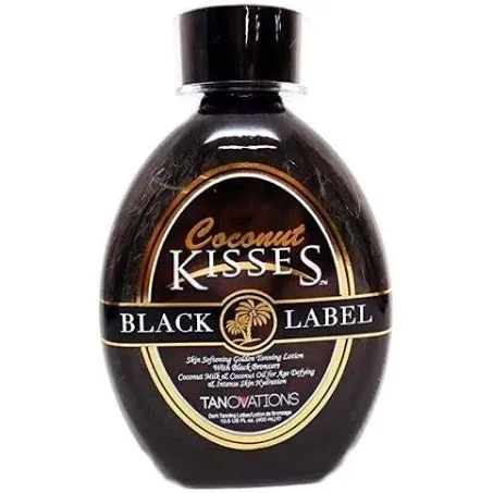 Ed Hardy Coconut Kisses Black Label Black DHA Skin Hydrating Bronze 13.5z