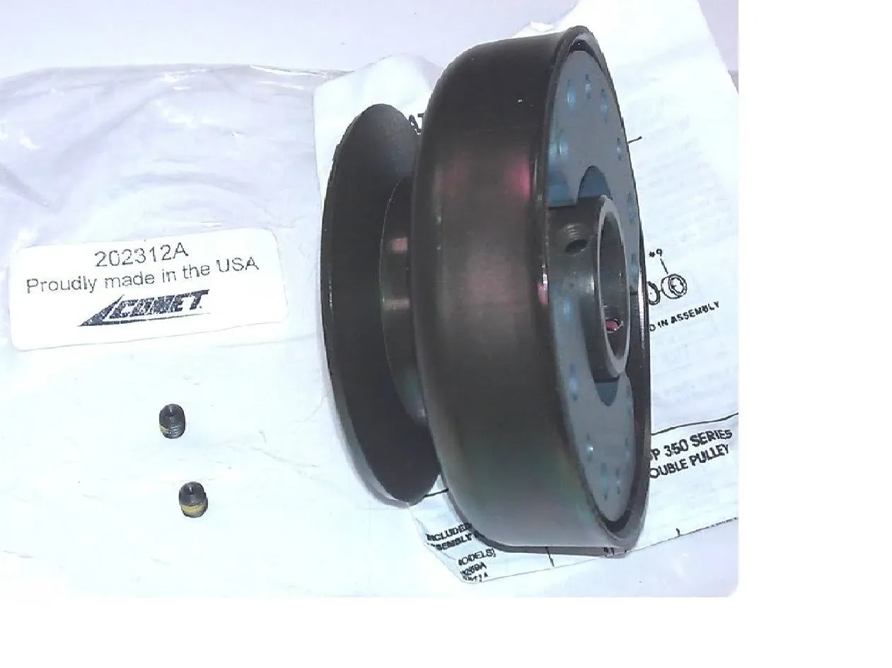 ONE NEW Comet clutch 202312A Clutch 1&#034; bore 3&#034; Pulley AB Belts