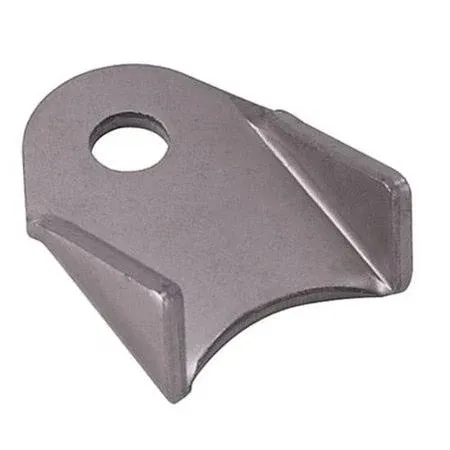 Speedway Motors Weld-On Steel Mounting Chassis Tabs, 1-3/4&#034; with 3/8&#034; Inch Hole