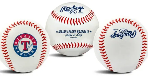 Rawlings Official MLB Team Logo Baseball (ALL TEAM OPTIONS)