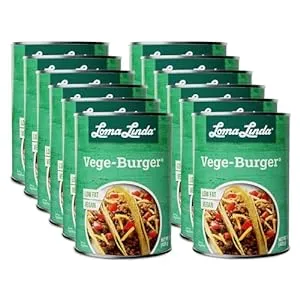 Loma Linda - Plant-Based Meats (Vege Burger (15 oz.), 12 Pack)