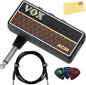 Vox AP2AC amPlug 2 AC30 Headphone Amplifier w/ Instrument Cable