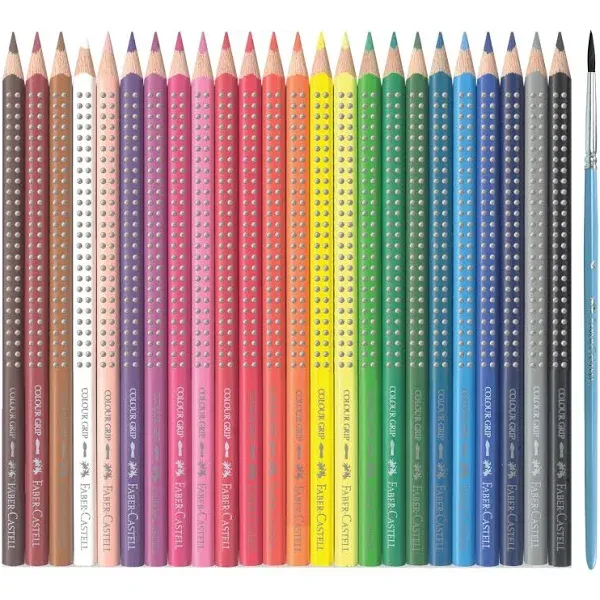 Faber-Castell - GRIP Watercolor EcoPencils - Premium Art Supplies For 