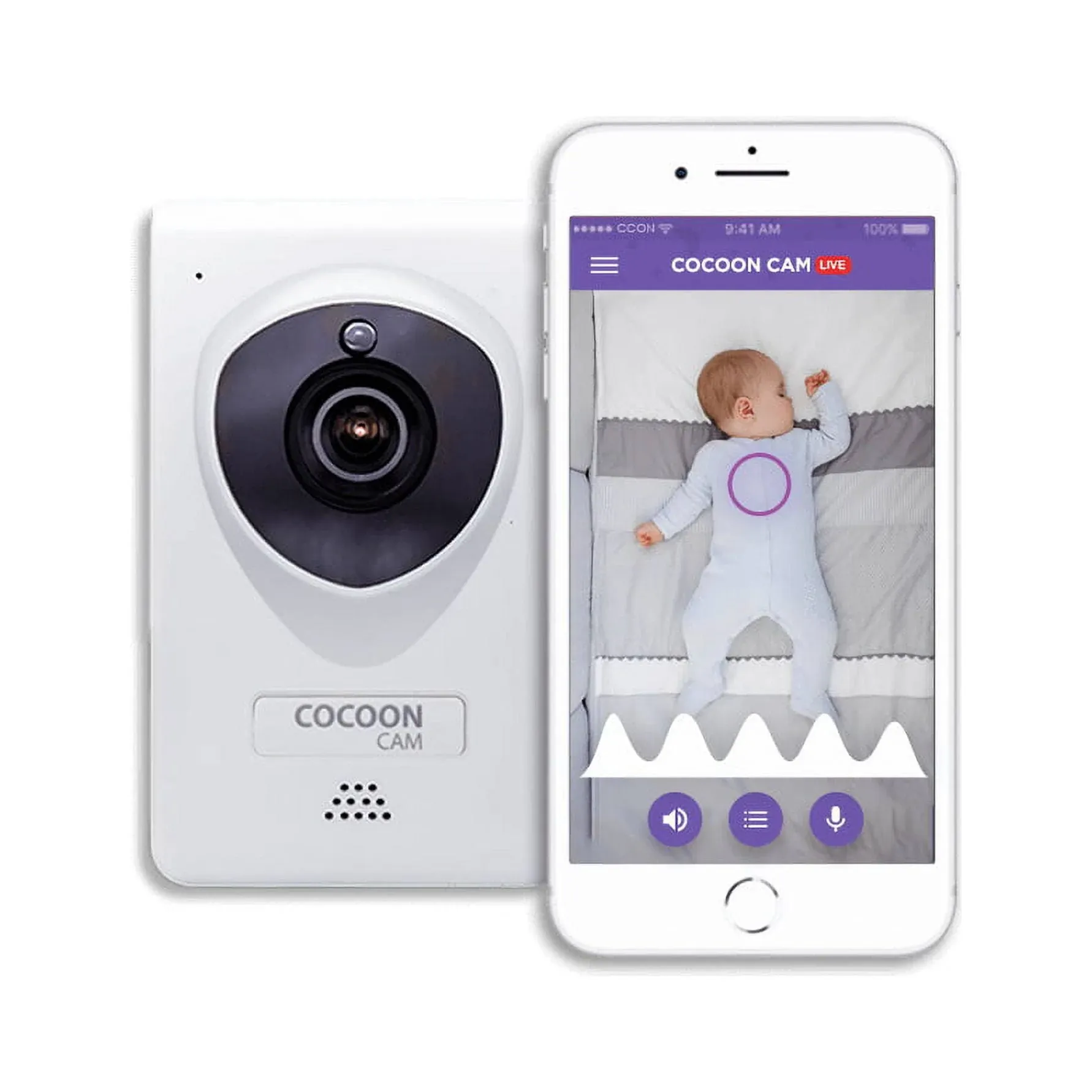 Cocoon Cam Plus Baby Breathing Monitor New Open Box