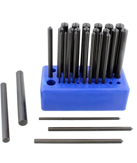 ABN | Hole Transfer Punch Set for Steel 28 Piece Transfer Punch Set 3/3217/32