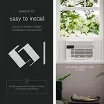 hOmeLabs Window Air Conditioner w/Eco Mode, LED Panel, and Remote Control (Used)