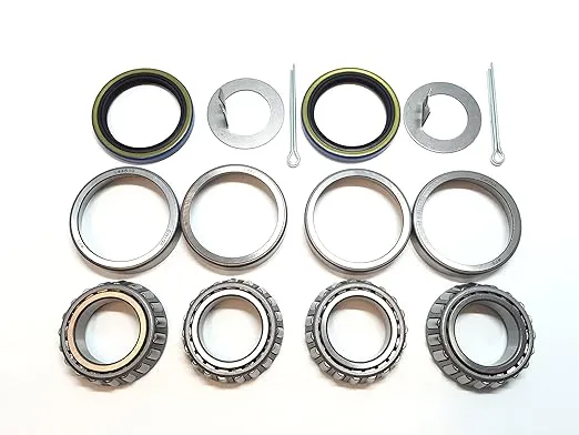 WESTERNPRIME Trailer Hub Wheel Bearing Kits L44649 L44610 Spindle 1.063'' (1 1/16-Inch) Grease Seal 12192TB 1.250'' I.D. 15192TB I.D. 1.500'' for 2000# EZ Lube Axles