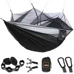 AnorTrek Camping Hammock with Mosquito Net