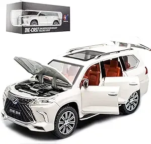 Exquisite car Model 1/24 Lexus 570 Off-Road in Luxury SUV Model Car, Zinc Alloy