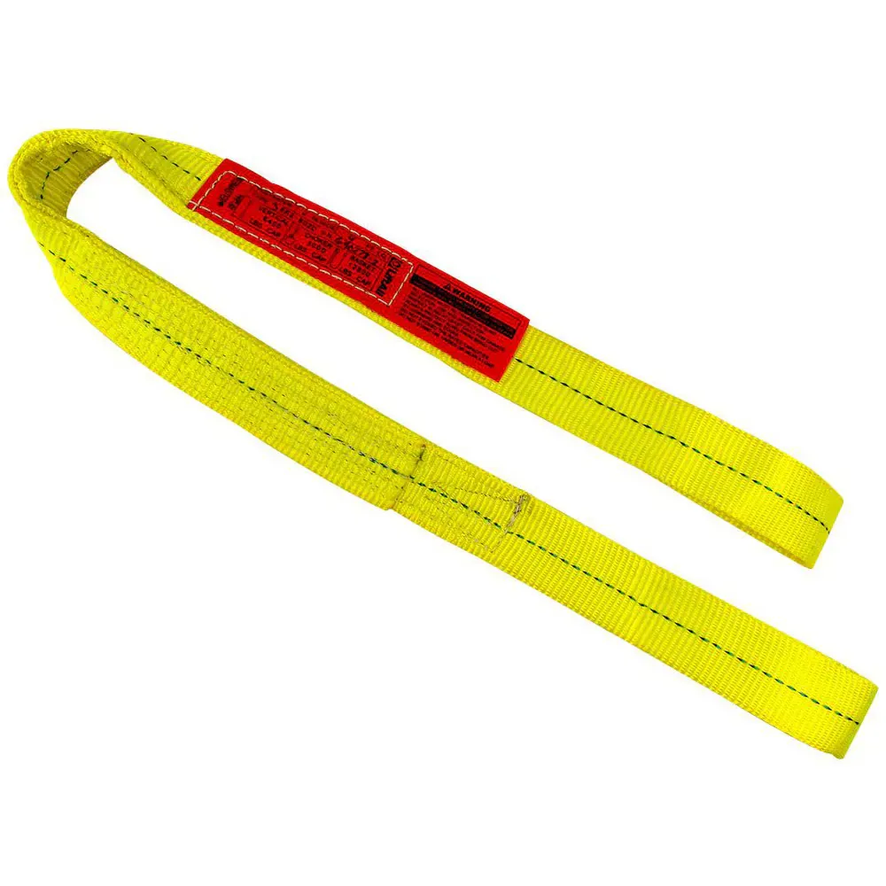 Endless, Type 5 Web Sling: 6' Long, 1" Wide, 3200 lb Vertical Capacity, Polyester